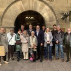 Larrosa presentó el proyecto junto con miembros de Escocells Lleida