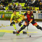 Luchi Agudo, en una acció d’un partit d’aquesta temporada.