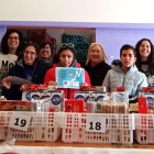 Alguns dels alumnes de l’Escola Plançó que participen en el projecte d’Alpicat Solidari.