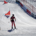 Laia Sellés, competint en una imatge d’arxiu de la passada Copa del Món de Bormio.