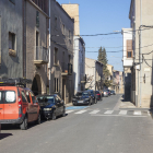 Aquest cèntric carrer de Vilagrassa és un dels afectats per aquesta actuació.