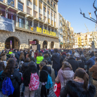 Concentració contra la violència masclista a Balaguer.