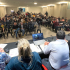 Un moment de la primera assemblea ordinària prèvia a l’Aplec celebrada dimarts a Mercolleida.