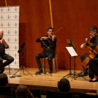 Actuació del Quartet Prysma, dijous al Rectorat de la UdL.
