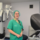 Melody Grenier ha vingut des de Bèlgica a Lleida per realitzar les seues pràctiques a l’hospital Vithas.