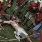 La Granadella. El Desclavament va ser el principal acte religiós a la població de les Garrigues.