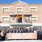 300 persones van reivindicar al febrer la parla de les tres llengües d’Aragó coincidint amb els 40 anys de la Declaració de Mequinensa.