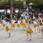 El Ball d'Arquets de Tàrrega dona la benvinguda a la primavera