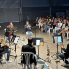 Concert del sextet Sporadix Brass a les Borges Blanques