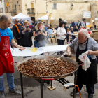 Més de 500 persones van participar en el dinar popular per la fira i el centenari.