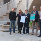 Presentació ahir a Lleida de la Fira del Llibre de Ponent.