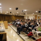 La XIX Jornada d’Immunitzacions de Lleida es va celebrar ahir a l’Aula Magna de Medicina de la UdL.