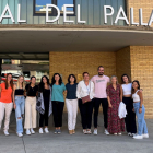 Primers estudiants a Tremp. Set alumnes de la UdL van començar el quart curs d’Infermeria a Tremp el passat 12 de setembre, a tall de prova pilot per obrir després la facultat del Pirineu.