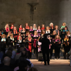 Recital a la Seu Vella d'una coral de mestres de música de Catalunya