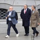 El principal advocat de Puigdemont, Gonzalo Boye, entrant als tribunals al novembre.