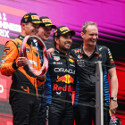 Max Verstappen, Lando Norris i Sergio Pérez van formar el podi del Gran Premi de la Xina.