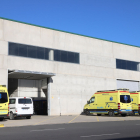 Imatge de la base operativa d’Ambulàncies Egara al polígon de Camí dels Frares.