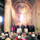 Un dels concerts a l’interior de Santa Maria de Taüll.