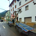La bicicletes impulsades per energia solar, diumenge passat a Vilaller.