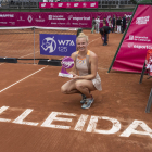 Arantxa Sánchez Vicario, segona per la dreta, va assistir al partit.