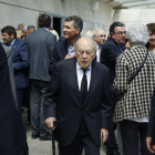 El funeral de Joan Rigol reuneix quatre presidents de la Generalitat