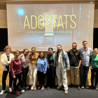 L’equip del documental, dirigit per Fúlvia Nicolàs i Xavi Garcia, amb alguns dels protagonistes.