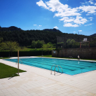 La piscina local de Sant Llorenç.