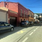 Imatge d’arxiu del carrer principal de Sant Llorenç de Montgai.