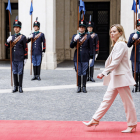 La italiana Giorgia Meloni és la protagonista del debat en campanya sobre la ultradreta a Europa.