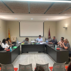 Un dels dos plens que s’han celebrat a Puigverd de Lleida els últims tres mesos.
