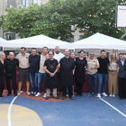 Alguns dels protagonistes del sopar solidari per recaptar fons destinats a l’Operació Garbinada 2024 de Superant Fronteres.