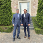 Carles Puigdemont es va reunir ahir amb Josep Rull a Bèlgica.