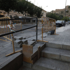 L'ajuntament repara les voreres dels carrers Segrià i Ton Sirera
