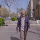 David Fernández a la rambla d’Aragó de Lleida.