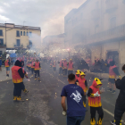 El correfoc infantil va tancar una tarda d’activitats populars al municipi del Segrià.