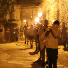 Les falles d’Alós van posar fi al calendari de les festes del foc al Pallars Sobirà.