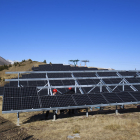 Les plaques solars estan instal·lades a la zona del Planell de la Tossa.