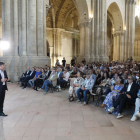 El president de Pimec, Antoni Cañete, va dirigir un acte al qual van assistir uns 300 empresaris lleidatans.