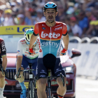Campenaerts va aconseguir ahir la seua primera victòria en el Tour.