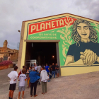 Mural a Maldà pels 125 anys del cooperativisme català