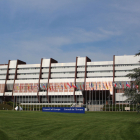 Pla de l’edifici del Consell d’Europa a Estrasburg.