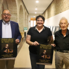 Celestí Vilà, Estefania Rufach i Artur Blasco van presentar la trobada ahir a la diputació de Lleida.