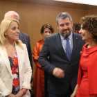La consellera Natàlia Mas i la ministra María Jesús Montero, el passat dia 15 a Madrid.