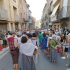 La ruta va estar teatralitzada i va ser seguida per un nombrós públic que es va interessar pels antics oficis i la seua repercussió social. - A.L.G.