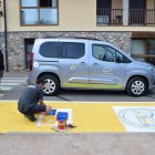 L’espai on estarà el vehicle. - C. SANS