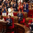 Salvador Illa després de ser investit com a president de la Generalitat de Catalunya
