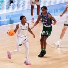 Dee Bost va demostrar de nou que està lluny de la seua millor forma. - ACB PHOTO / MARIANO POZO