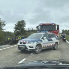 L’accident va obligar a tallar la carretera