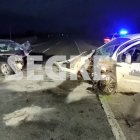 El turisme i la furgoneta implicats en l'accident mortal d'aquest dimecres a Lleida