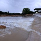 Pas tallat pel barranc de la Galera al municipi de Masdenverge (Montsià)